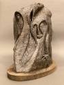Cast Bronze sculpture by Andrea Bacigalupa, "Deis Irae," side view