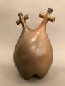 Pit-fired foraged clay vessel by Jamie Porter Lara, "LDS-MHB-DCMR-1219E-01," 2019-- side view