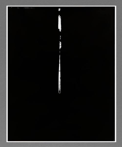 gelatin silver print by Harry Callahan, "Bob Fine," 1952 (printed before 1987)