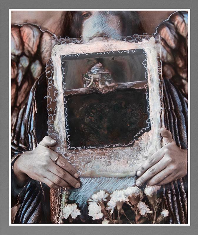 Angel with Mirror