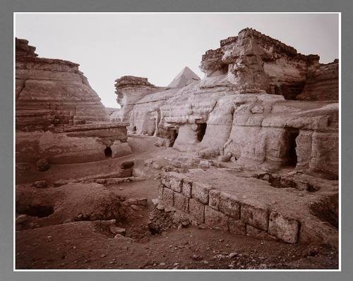 Behind the Pyramid, Giza, Egypt