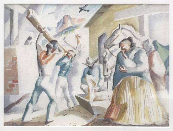 Pueblo Workers #2