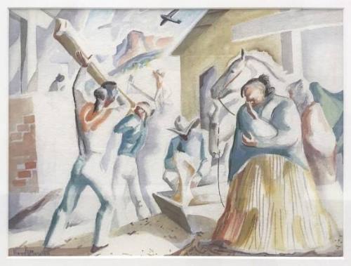 Pueblo Workers #2