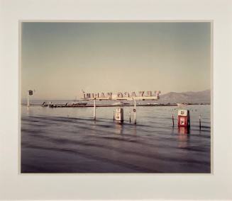 Flooded Marina (Gas Pumps), Salton Sea, California