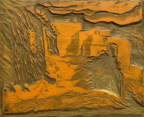 Old Santa Fe (Woodblocks)