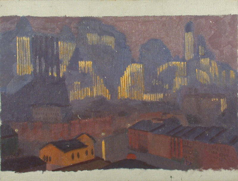 Untitled (city scene)