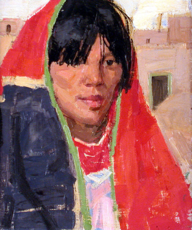 Untitled (Portrait of Indian Woman)