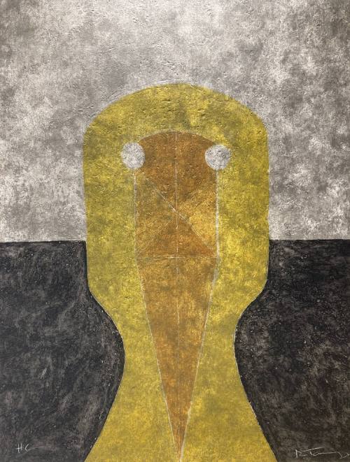 Cabeza en Ocre (Ochre Head)