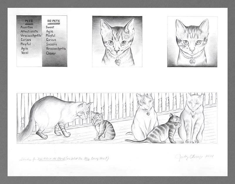 Study for New Kids on the Block (or What Are They Doing Here?)