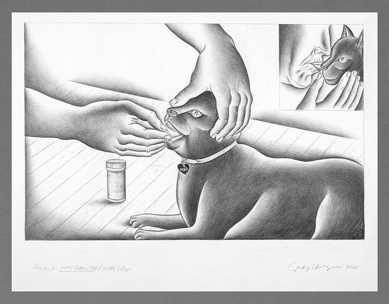 Study for 11 AM: Bitter Pill / Kitty City