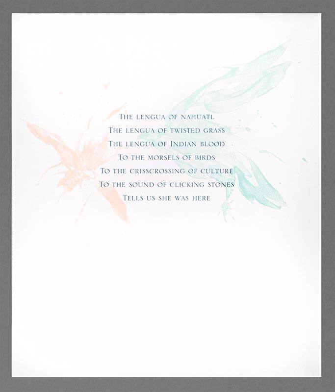 The Lengua of Nahuatl (from the portfolio Whispers)