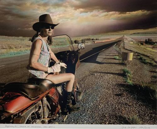 Greg Mac Gregor, Approaching Storm, Highway 41, New Mexico, 1998 (printed 2017), pigment print,…
