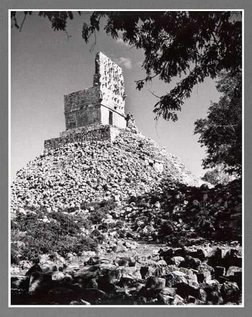 Pyramid at Labna, Yucatan