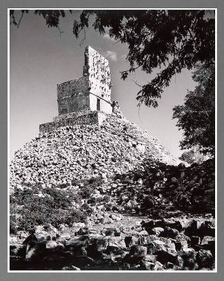 Pyramid at Labna, Yucatan