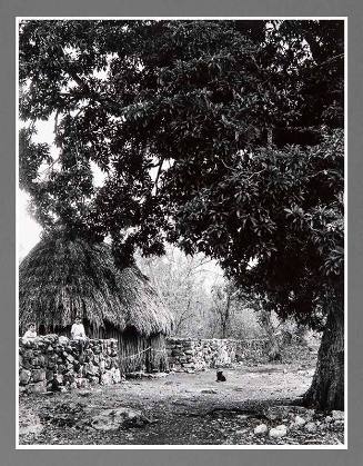 A Village Street, Piste, Yucatan