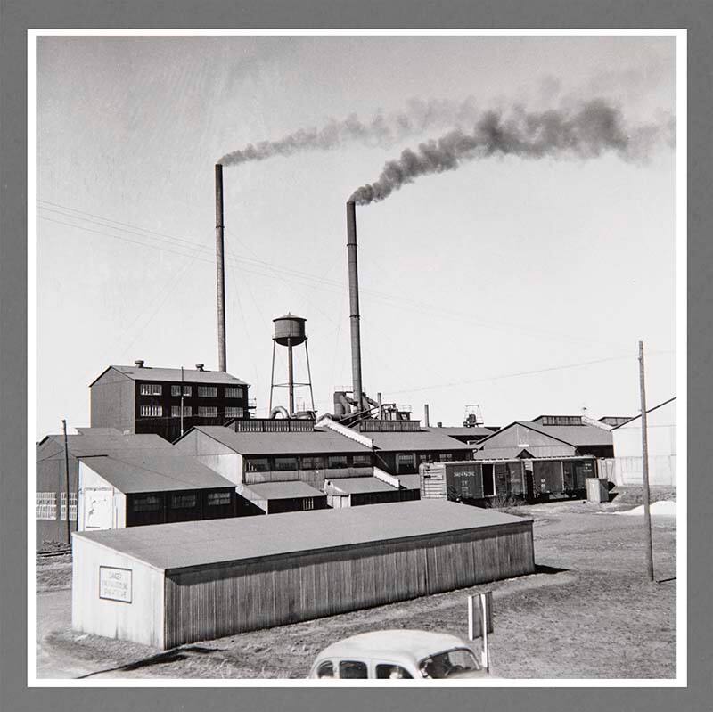 A Carbon Black Plant, Vicinity of Pampa, Texas