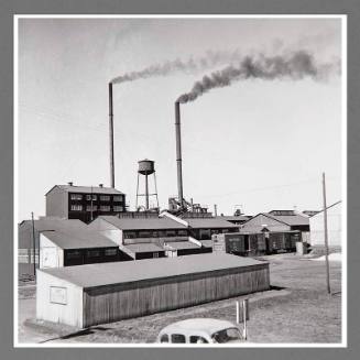 A Carbon Black Plant, Vicinity of Pampa, Texas