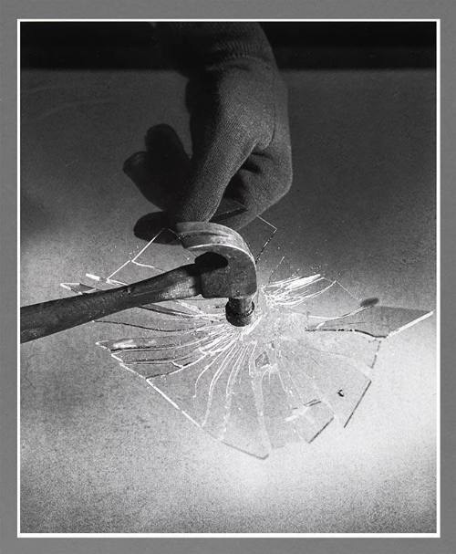 Hammer Breaking Glass