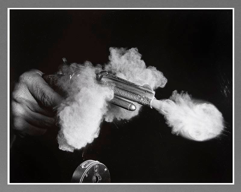 Antique Gun Firing
