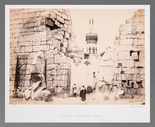 Entrance to the Great Temple, Luxor