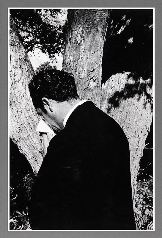 Untitled (Man Blowing His Nose)