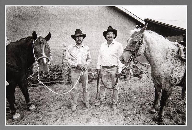 Richard Mares and Seferino Lucero, Rio Bravo Blvd., South Valley, Albuquerque, New Mexico