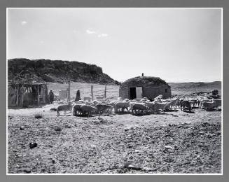 A Stone Hogan (from the Enduring Navaho series)