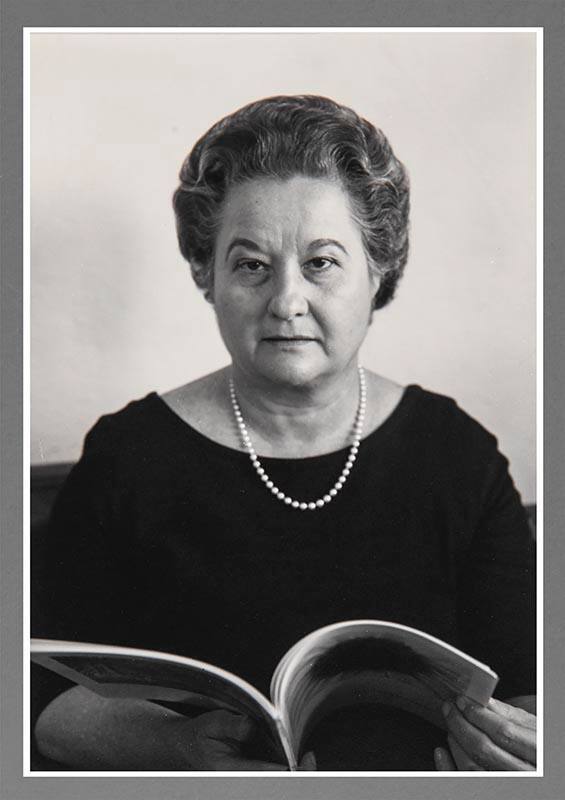 Untitled (portrait of Yvonne Lange)