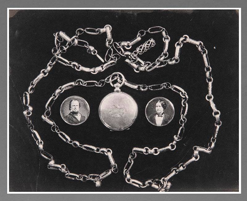 Still-Life Arrangement Portrait of Mr. and Mrs. Miller