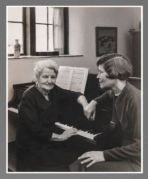 Katharine Mayer and Her Mother Mrs. Mary Van Stone