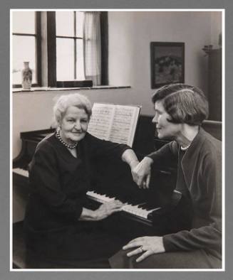 Katharine Mayer and Her Mother Mrs. Mary Van Stone