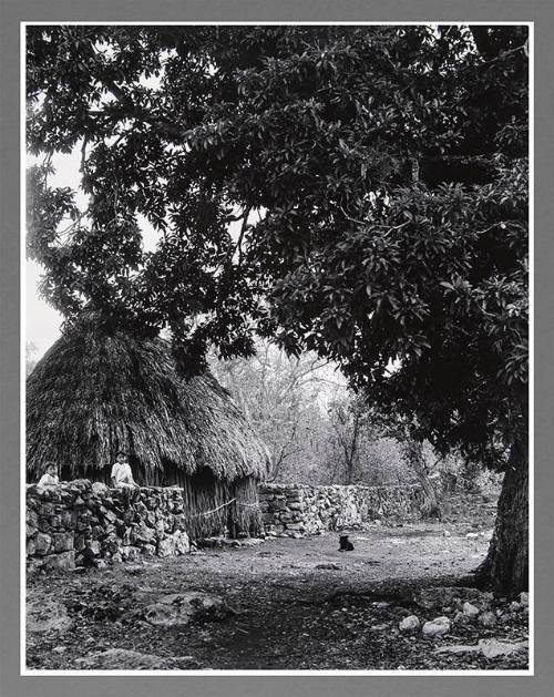 A Village Street in Piste Yucatan