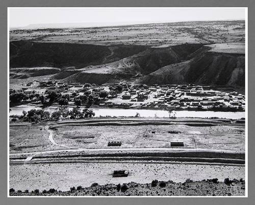The Pueblo of San Felipe on the Banks of the Rio Grande