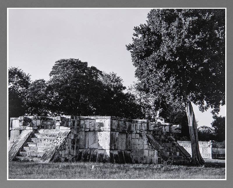The Dance Platform Chichen Itza Yucatan