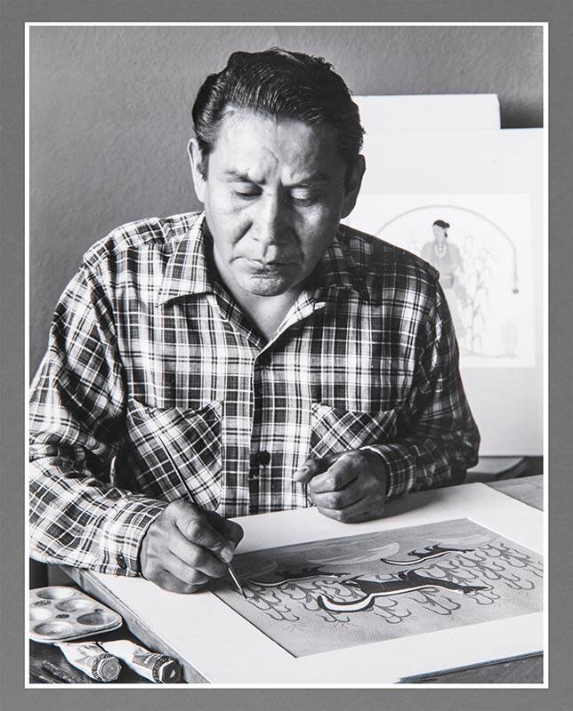 Harrison Begay, Artist (from the Enduring Navaho series)