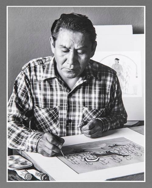 Harrison Begay, Artist (from the Enduring Navaho series)