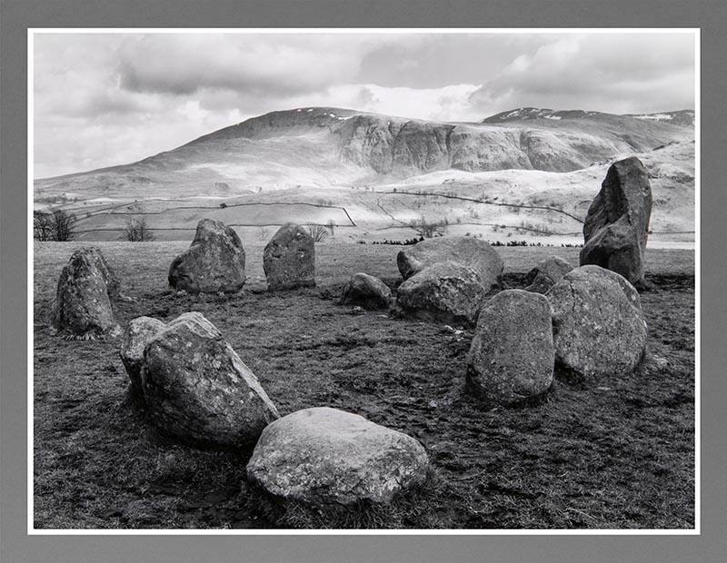 Detail, Castlerigg Stone Circle, Cumbria, England