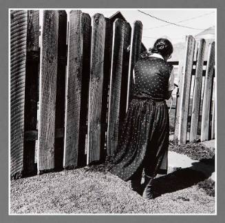 Rebecca in Backyard, Lamona Colony, Washington