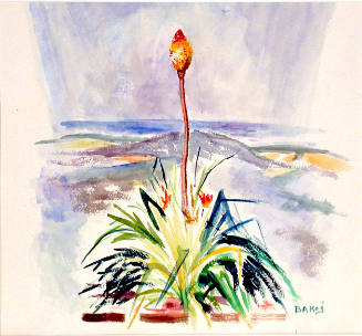 Plant with Ocean