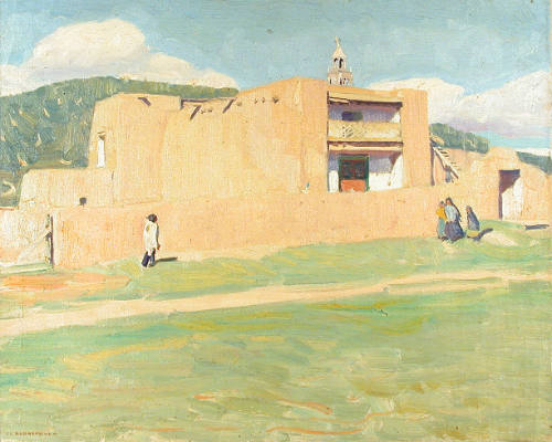Untitled (San José de Gracia Church, Las Trampas, New Mexico)
