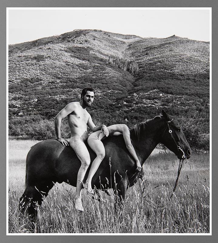 Untitled (Couple on horseback)