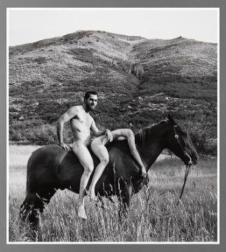 Untitled (Couple on horseback)