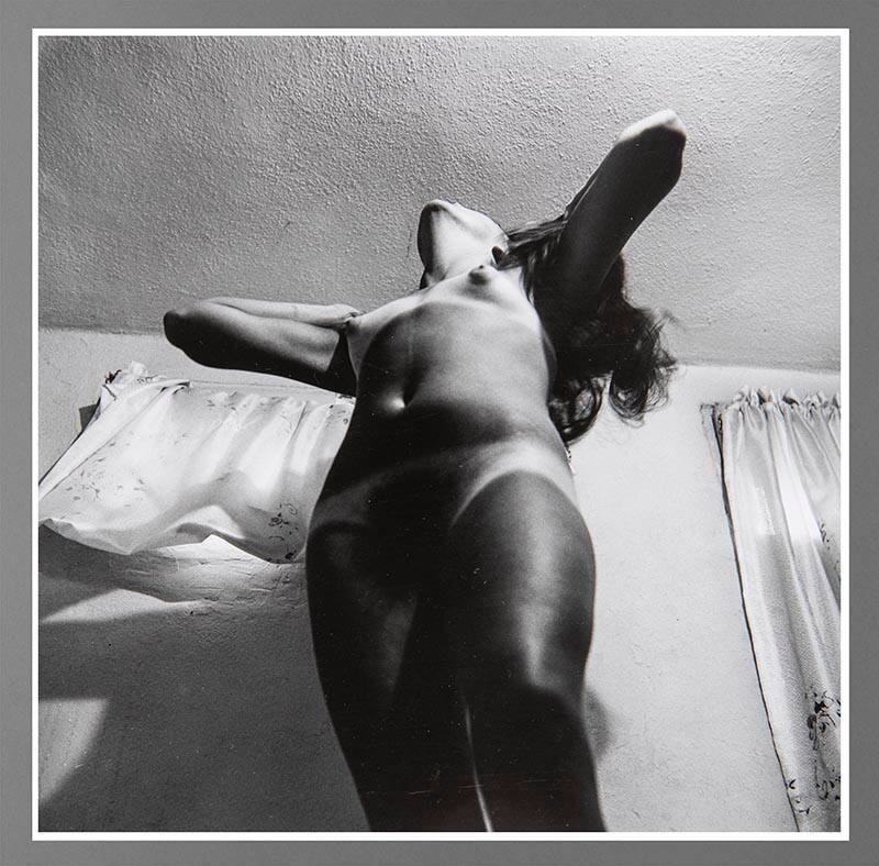 Untitled (Female nude standing)