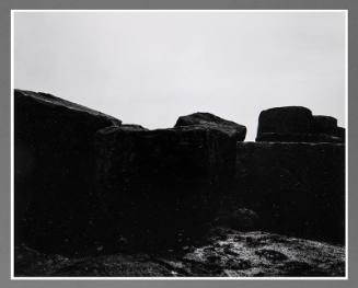 Untitled (Geometric Forms in a Quarry, Illinois)