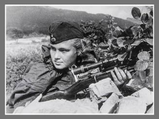 Woman sniper
