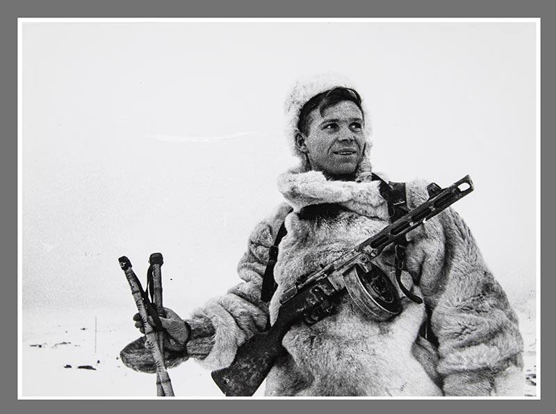 Soldier In Fur Coat