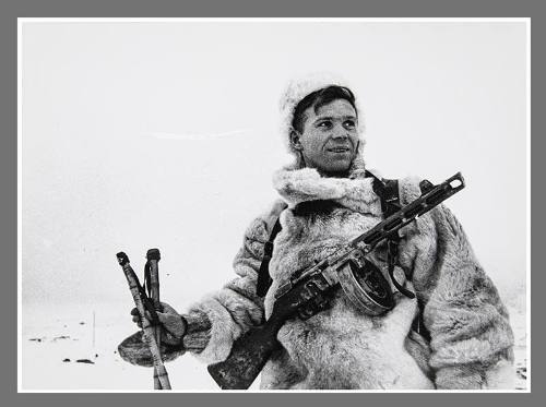 Soldier In Fur Coat