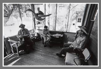 Untitled (Residents on front porch)