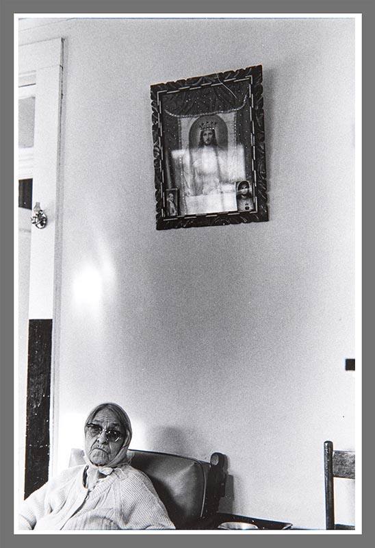 Untitled (Seated woman with headscarf)