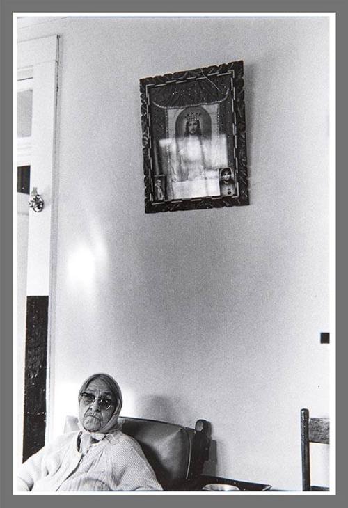 Untitled (Seated woman with headscarf)